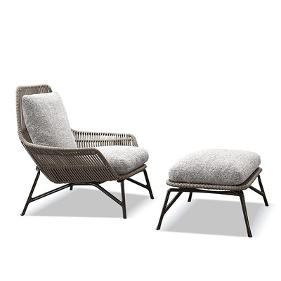 Design de corda estrutura de m - Outdoor Furniture Metal Chairs avaliação e preço